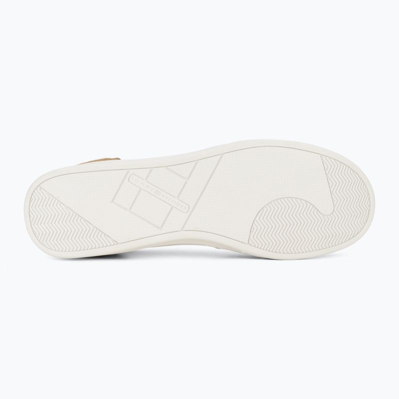 Férfi cipők Tommy Hilfiger Low Pro Cupsole Nylon Suede Mix ecru 4