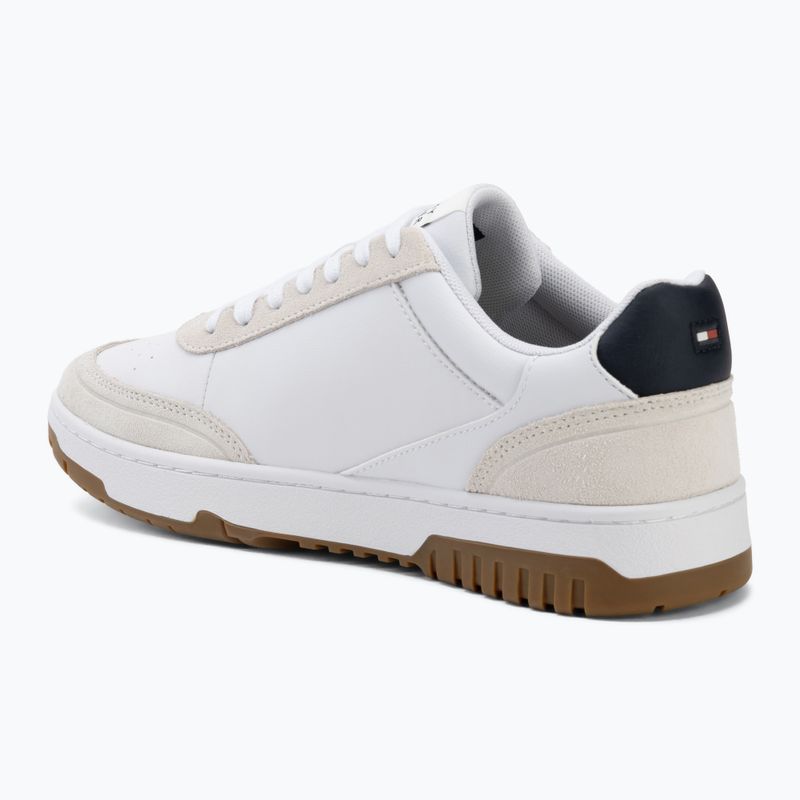 Férfi cipők Tommy Hilfiger Basket Core Leather Suede Mix rwb 3