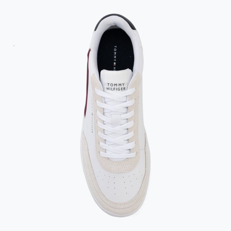 Férfi cipők Tommy Hilfiger Basket Core Leather Suede Mix rwb 5
