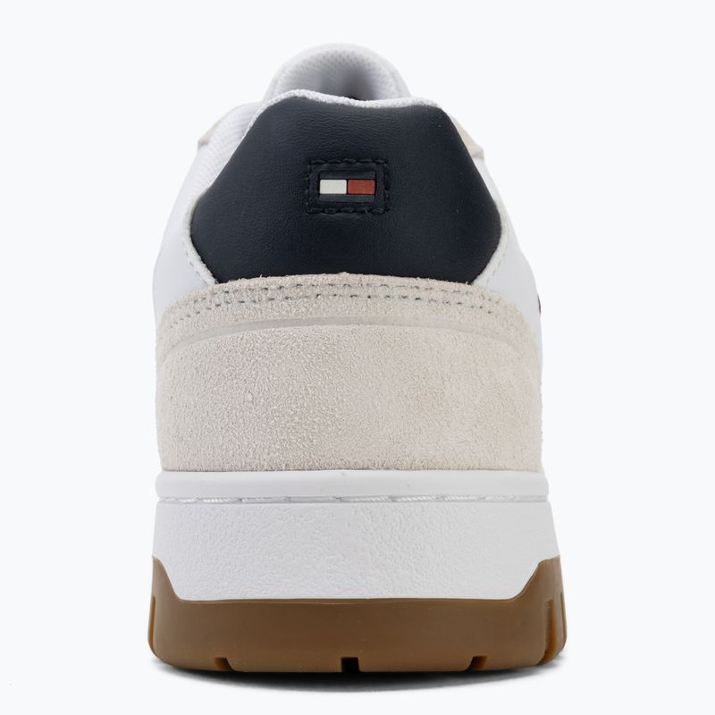 Férfi cipők Tommy Hilfiger Basket Core Leather Suede Mix rwb 6