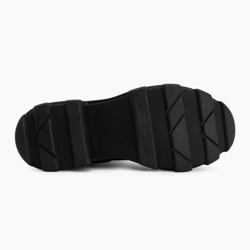 Női gumicsizma Tommy Hilfiger Rubber Flag Cleated black 4