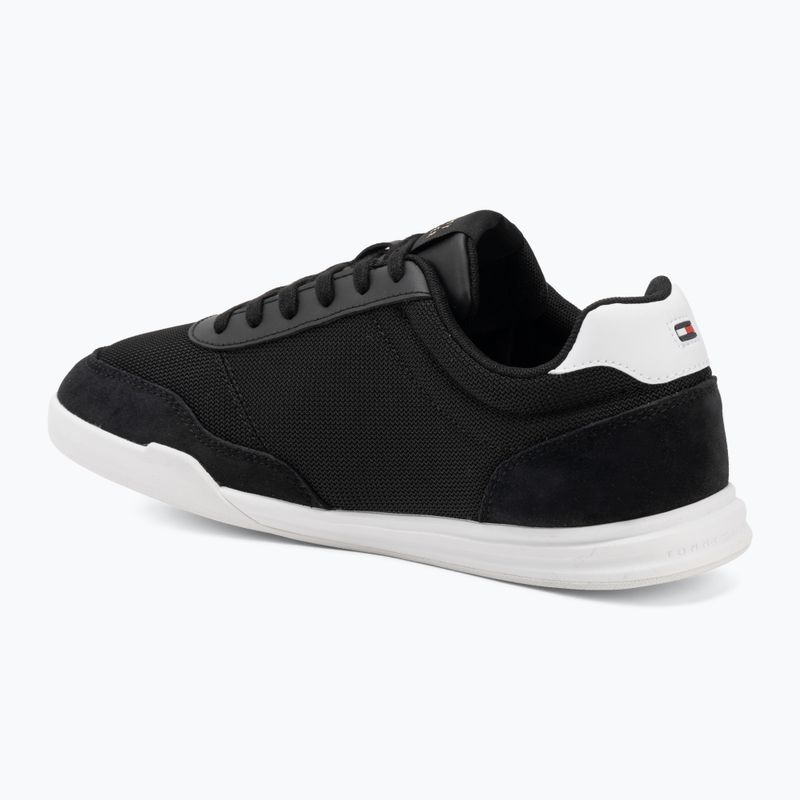 Férfi cipők Tommy Hilfiger Low Pro Cupsole Nylon Suede Mix black 3