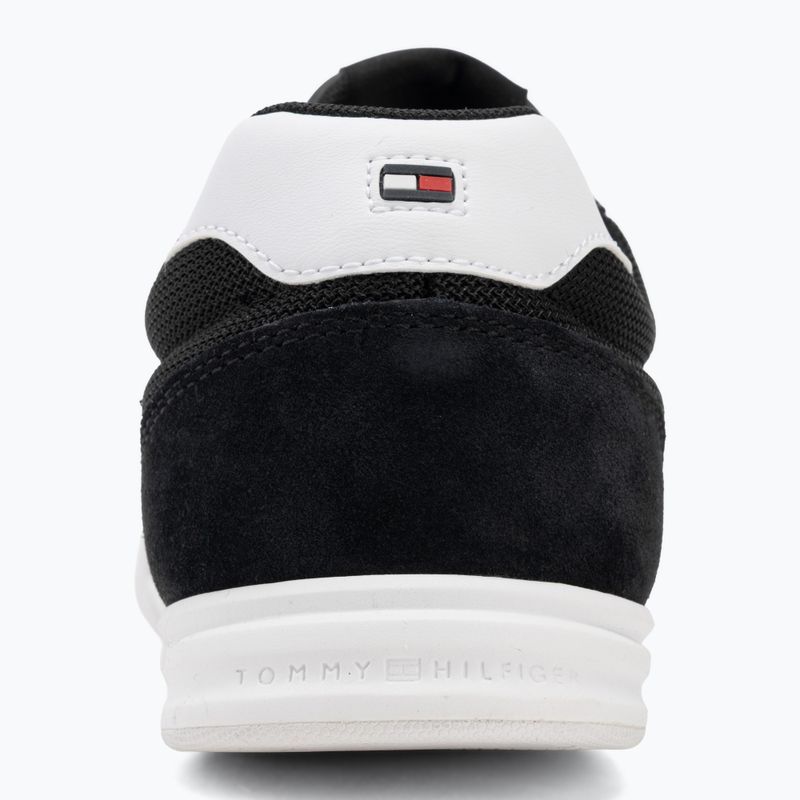 Férfi cipők Tommy Hilfiger Low Pro Cupsole Nylon Suede Mix black 6