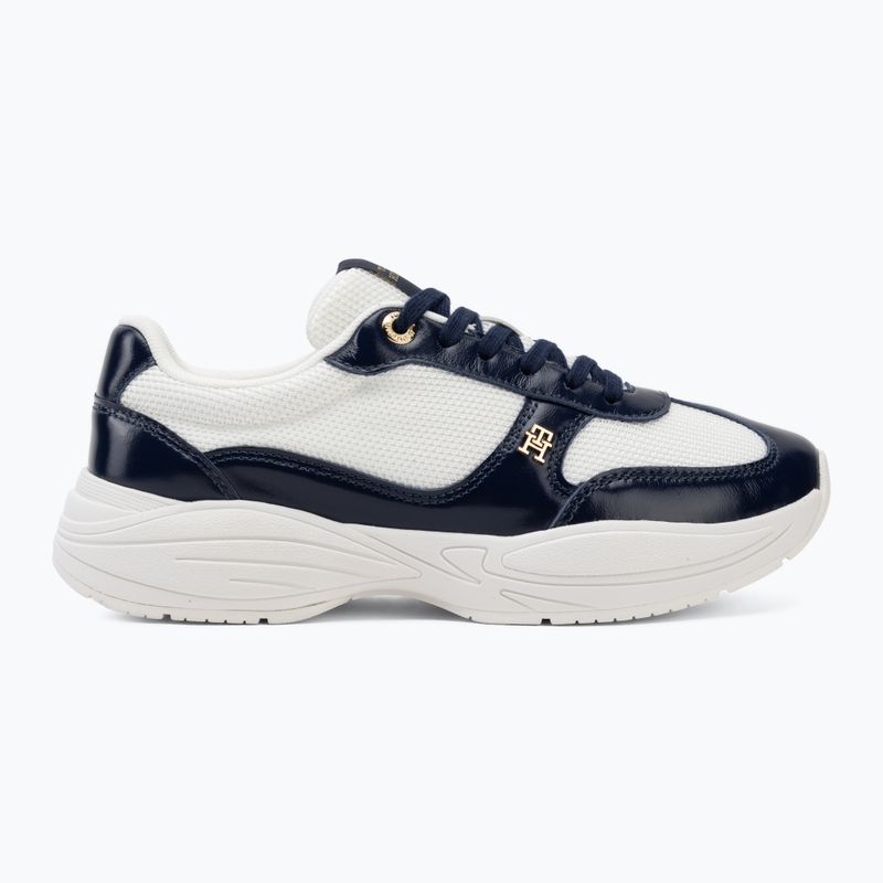 Női cipők Tommy Hilfiger ModernRunner Shiny Leather yale navy 2