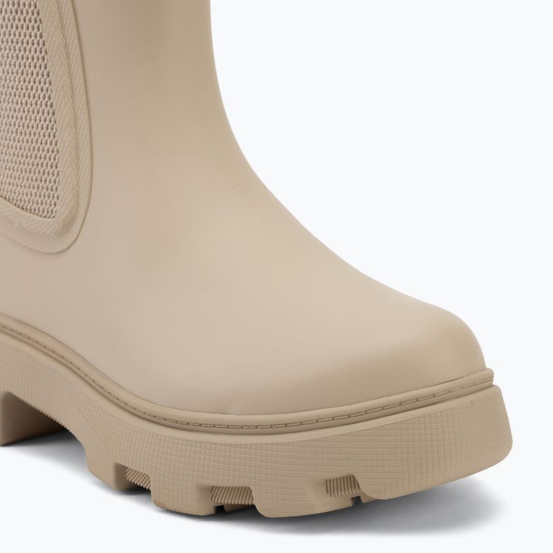 Női gumicsizma Tommy Hilfiger Rubber Flag Cleated classic beige 7
