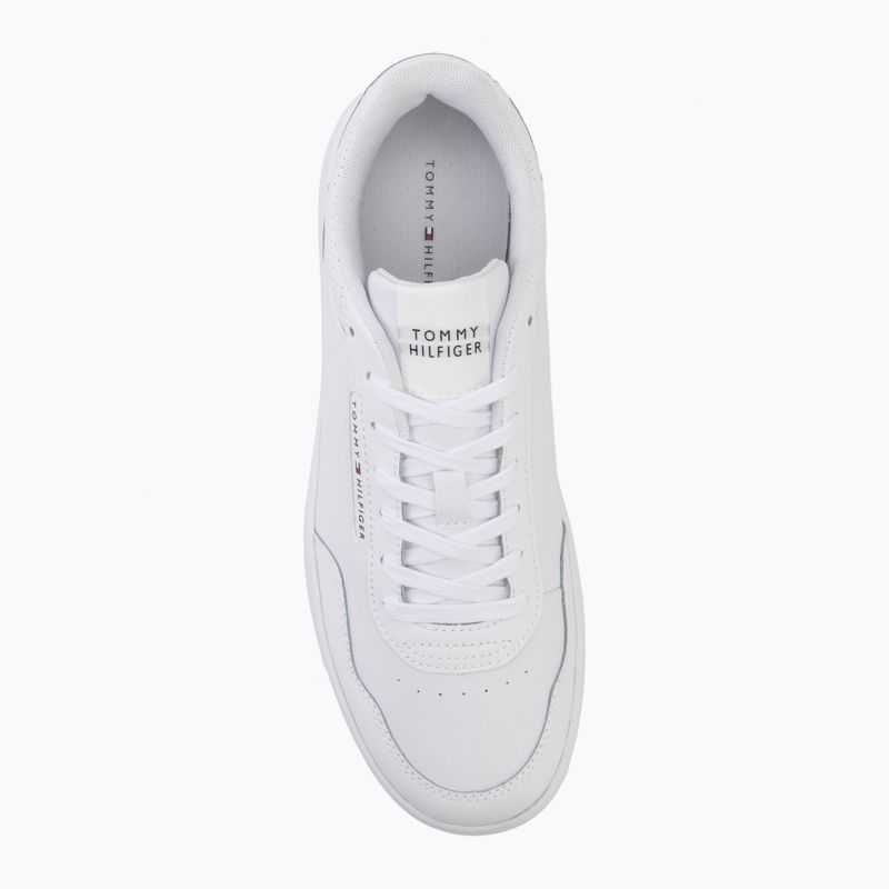 Férfi cipők Tommy Hilfiger Basket Core Leather white 5