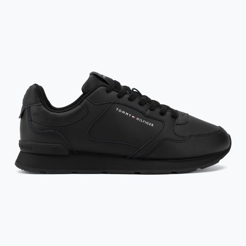 Férfi cipők Tommy Hilfiger Light Eva Runner Leather black 2