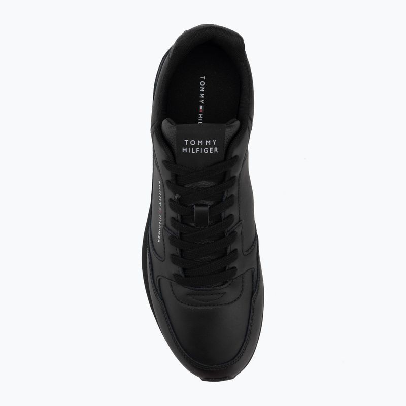 Férfi cipők Tommy Hilfiger Light Eva Runner Leather black 5