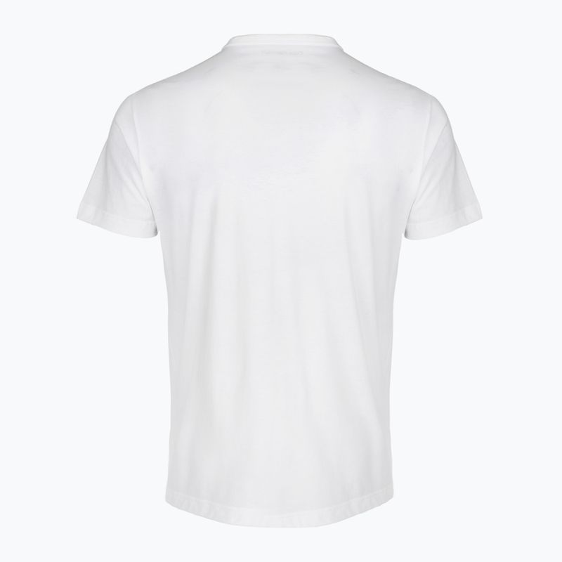 Férfi póló Calvin Klein 000NM2748E Crew Neck classic white w/ blue nights 2