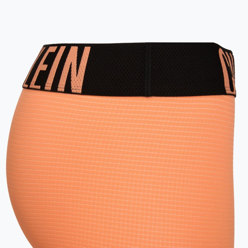 Férfi boxer nadrág Calvin Klein LV00NB4665 Boxer Brief black/olive night/orange frosting 4