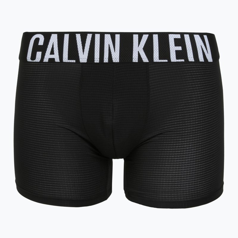 Férfi boxer nadrág Calvin Klein LV00NB4665 Boxer Brief black/olive night/orange frosting 5