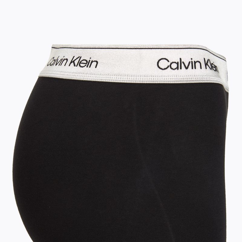 Férfi boxer nadrág Calvin Klein LV00NB4730 Trunk black w/ silver haze wbs 3