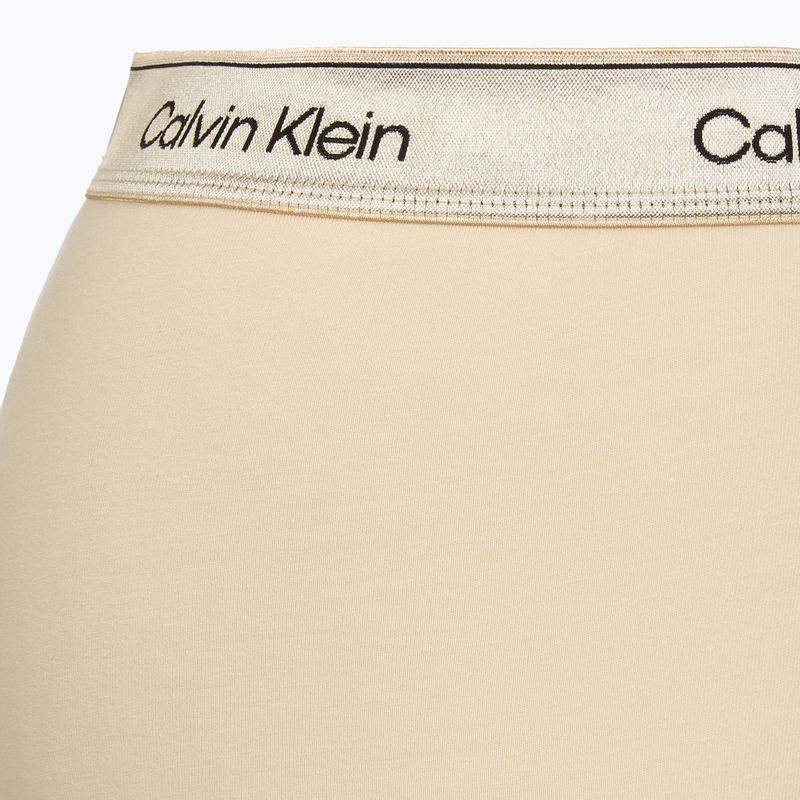 Férfi boxer nadrág Calvin Klein LV00NB4575 Trunk black/brown cork/river sand 6