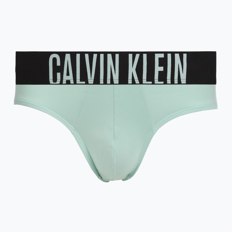 Férfi boxeralsó Calvin Klein 000NB3610A Hip Brief black/goji berry/aqua blue 2