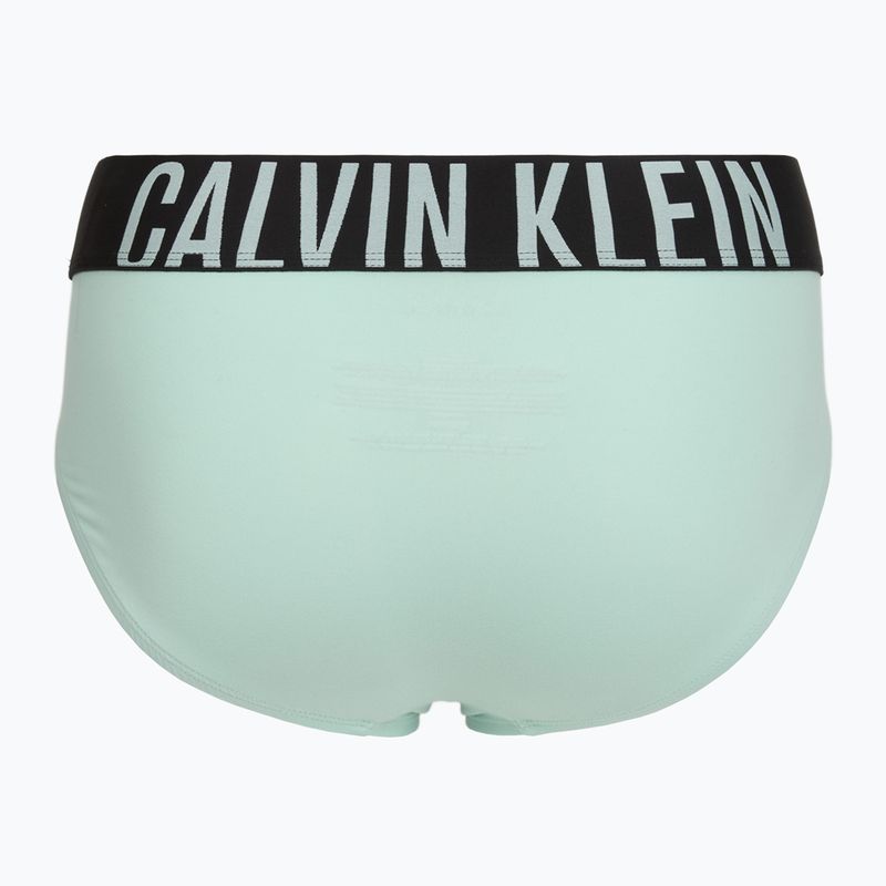 Férfi boxeralsó Calvin Klein 000NB3610A Hip Brief black/goji berry/aqua blue 5
