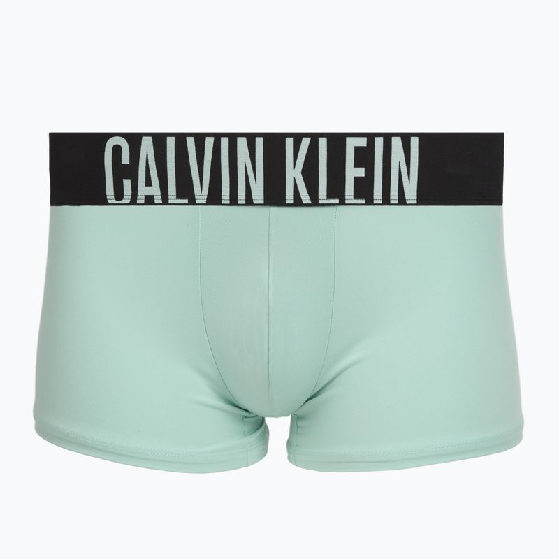 Férfi boxer nadrág Calvin Klein 000NB3775A Trunk black/goji berry/aqua blue 2