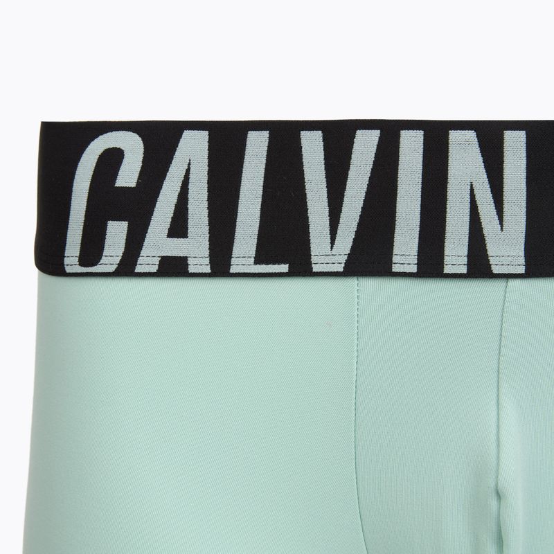 Férfi boxer nadrág Calvin Klein 000NB3775A Trunk black/goji berry/aqua blue 6