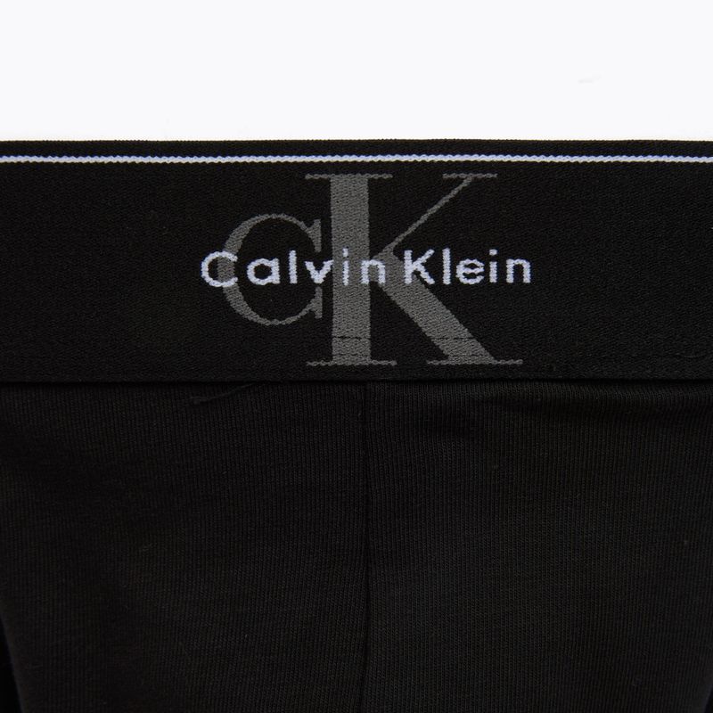 Férfi boxeralsó Calvin Klein LV00NB4644 Jock Strap black bodies w/ granite gray/poseid 6