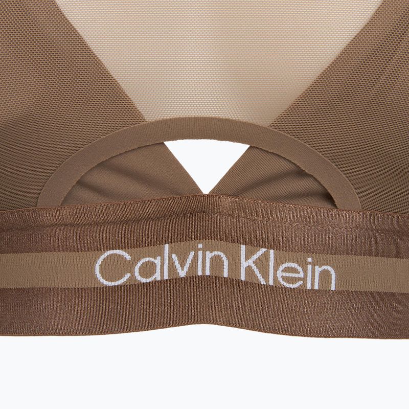 Melltartó Calvin Klein LVGWF6K106 Icon Shine Low Support shitake 3