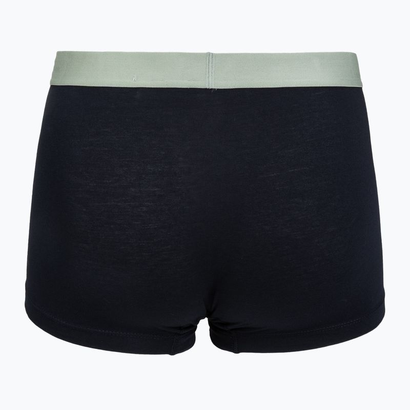 Férfi boxer nadrág Tommy Hilfiger Trunk WB 3 pack nb//saf canvas/mnty grey/deep spru 5