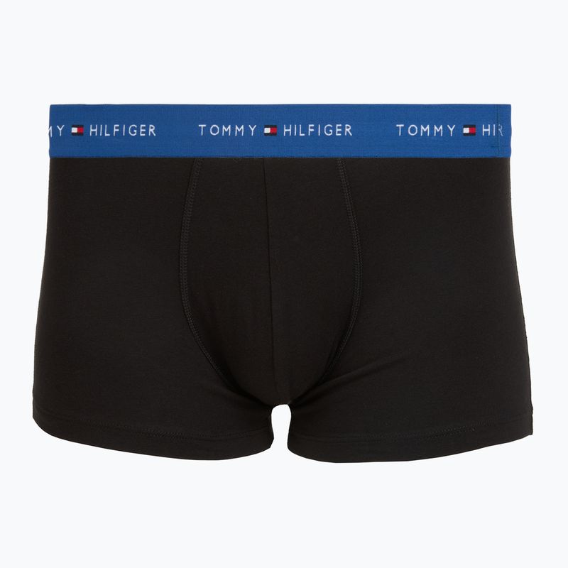 Férfi boxer nadrág Tommy Hilfiger Trunk WB 3 pack nb//opu blu/orna green/ivory silk 3