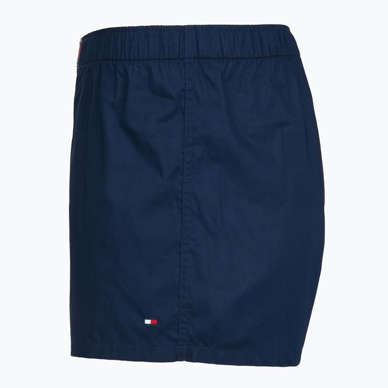 Férfi boxer nadrág Tommy Hilfiger Woven Boxer Print 3 pack chambray flag/carb navy/c navy flag 4