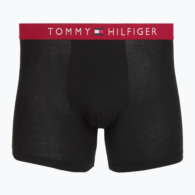 Férfi boxer nadrág Tommy Hilfiger Boxer Brief medium red/rasp juice/burgundy 3