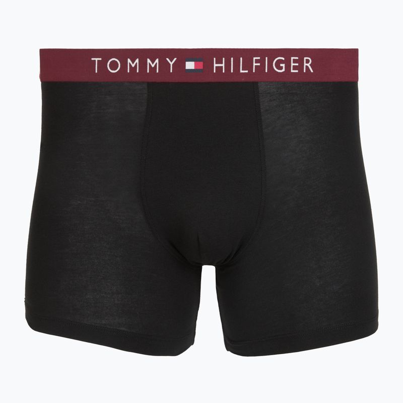 Férfi boxer nadrág Tommy Hilfiger Boxer Brief medium red/rasp juice/burgundy 4