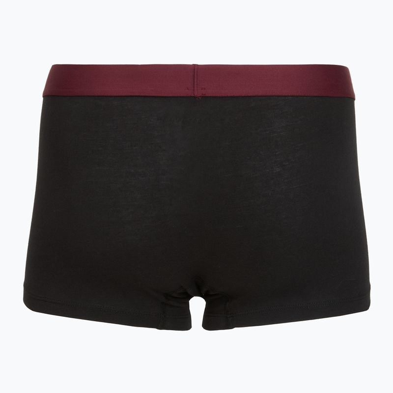 Férfi boxer nadrág Tommy Hilfiger Trunk WB 3 pack medium red/rasp juice/burgundy 5