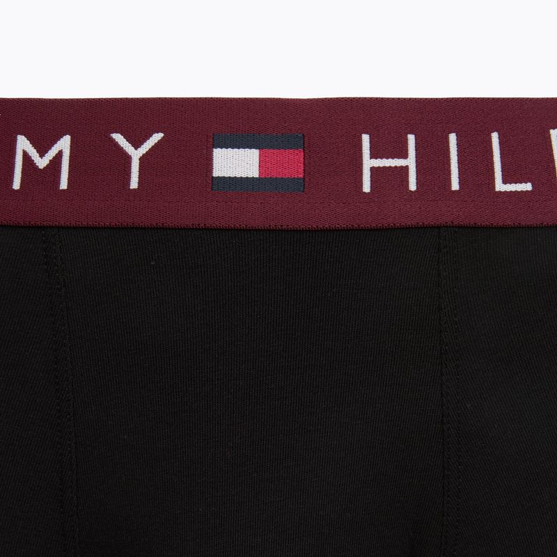 Férfi boxer nadrág Tommy Hilfiger Trunk WB 3 pack medium red/rasp juice/burgundy 6
