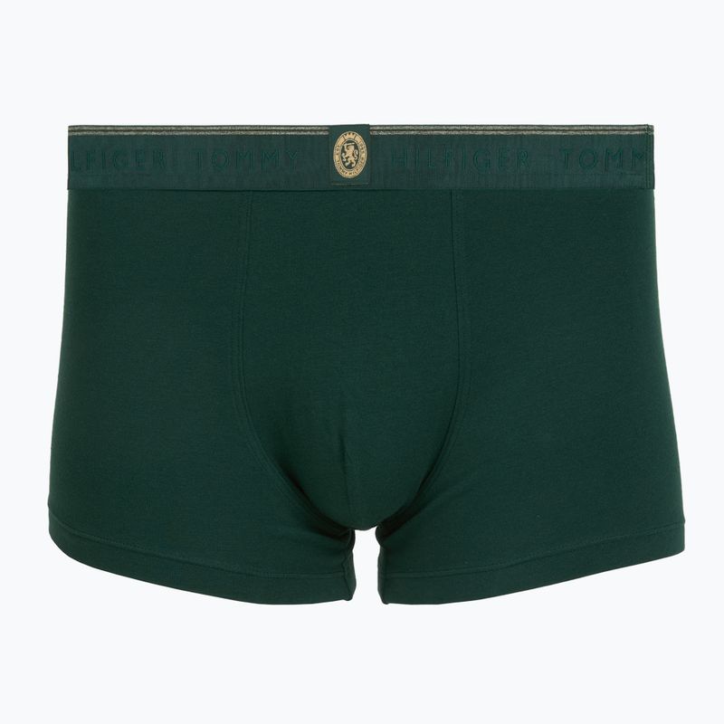 Férfi boxer nadrág Tommy Hilfiger Trunk 3 pack navy blue/nocturnal green/burgundy 3