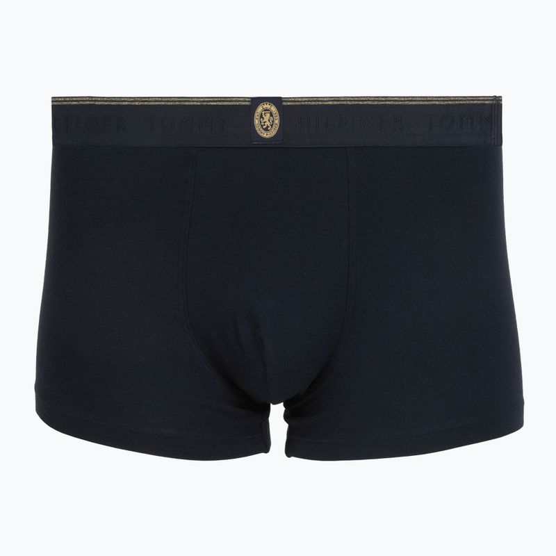 Férfi boxer nadrág Tommy Hilfiger Trunk 3 pack navy blue/nocturnal green/burgundy 4