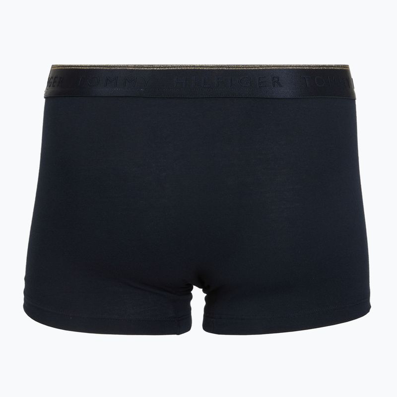 Férfi boxer nadrág Tommy Hilfiger Trunk 3 pack navy blue/navy blue/navy blue 2
