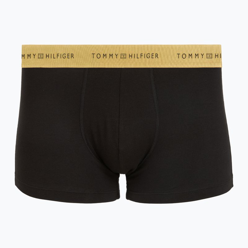 Férfi boxer nadrág Tommy Hilfiger Trunk Metallic gold/burgundy/green 2