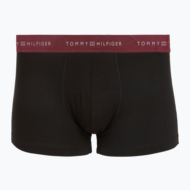 Férfi boxer nadrág Tommy Hilfiger Trunk Metallic gold/burgundy/green 4