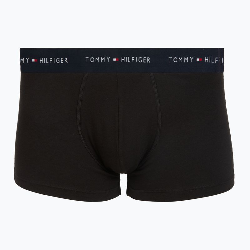 Férfi boxer nadrág Tommy Hilfiger Trunk WB 7 pack black/whit/lava/sky blue/navy blue/ter red/ut ol 7
