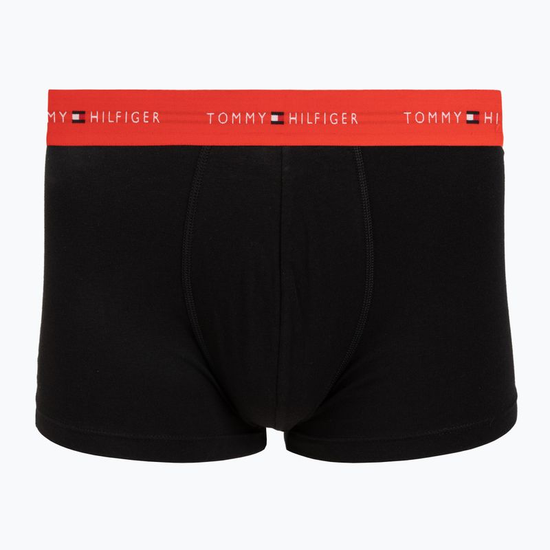 Férfi boxer nadrág Tommy Hilfiger Trunk WB 5 pack black/fr red/bon pk/als green/no blue 3