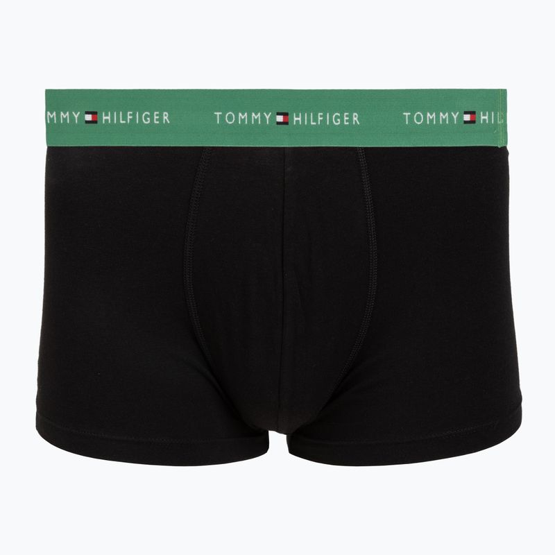 Férfi boxer nadrág Tommy Hilfiger Trunk WB 5 pack black/fr red/bon pk/als green/no blue 5