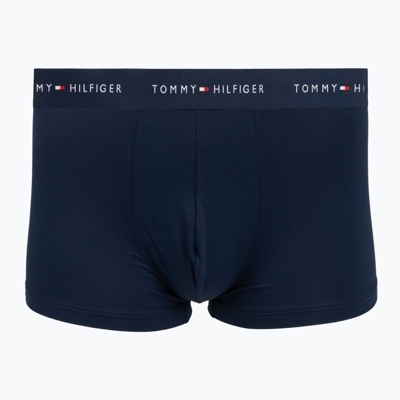 Férfi boxer nadrág Tommy Hilfiger Trunk carbon navy/carbon navy/carbon navy 2