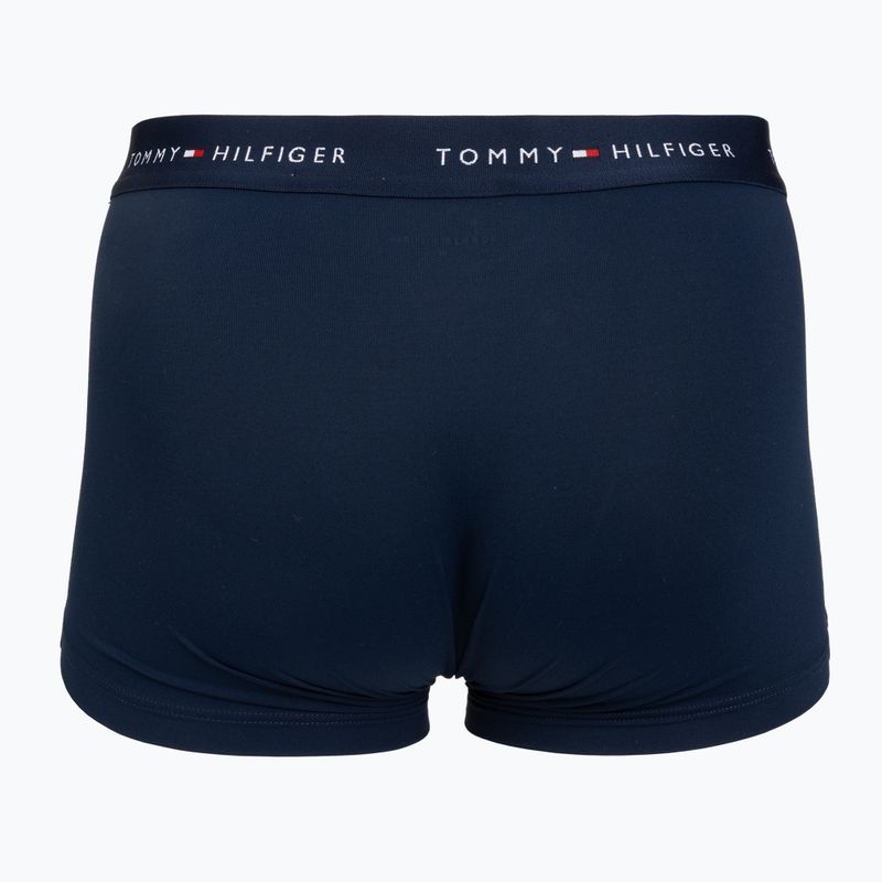 Férfi boxer nadrág Tommy Hilfiger Trunk carbon navy/carbon navy/carbon navy 3
