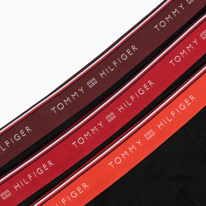 Férfi boxer nadrág Tommy Hilfiger Trunk fire red/burgundy/medium red 6