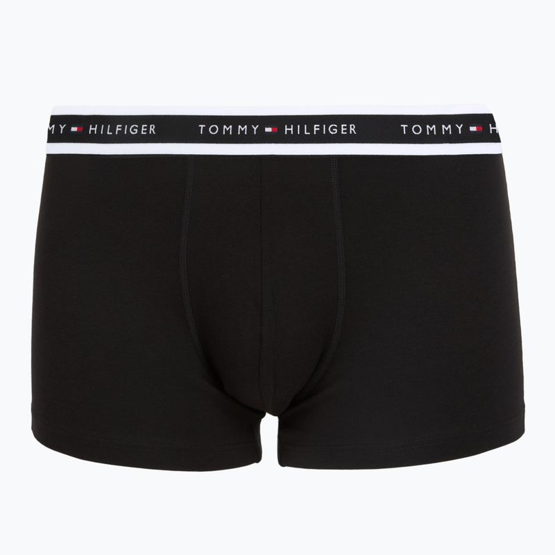 Férfi boxer nadrág Tommy Hilfiger Trunk black/black/black 2