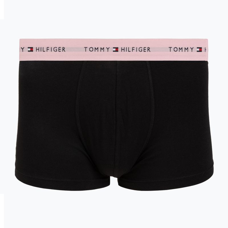 Férfi boxer nadrág Tommy Hilfiger Trunk WB 3 pack utility sage/black/bonita pink 2