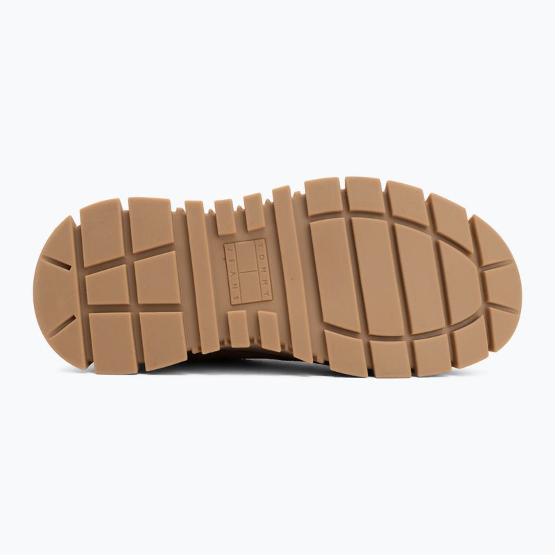Női cipők Tommy Jeans Platform Sneaker Suede warm khaki 4