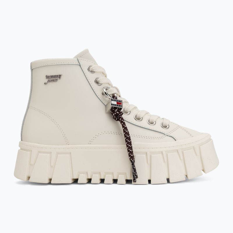 Női cipők Tommy Jeans Platform Sneaker Leather MC ecru 2