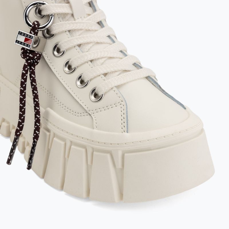 Női cipők Tommy Jeans Platform Sneaker Leather MC ecru 7
