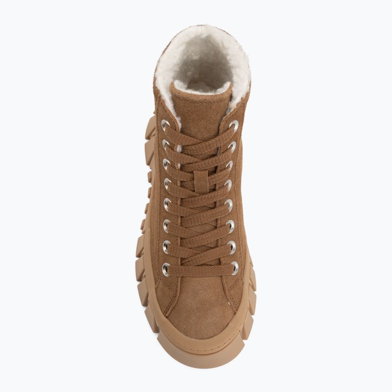 Női cipők Tommy Jeans Platform Sneaker MC WL dark camel 5