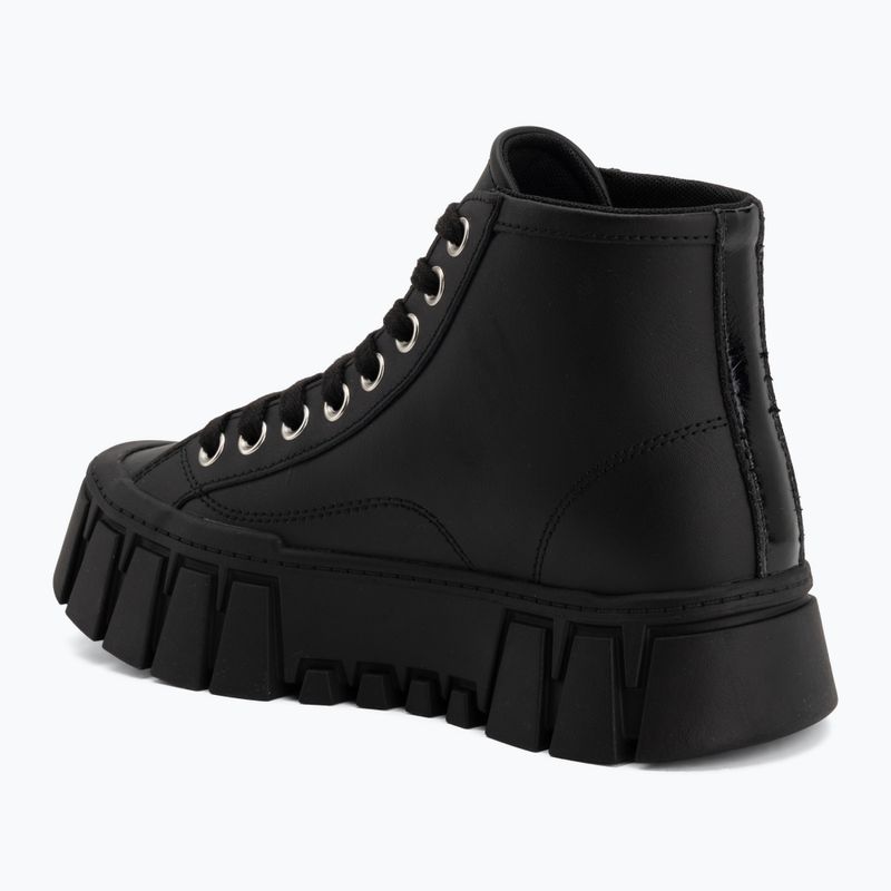 Női cipők Tommy Jeans Platform Sneaker Leather Mc black 3