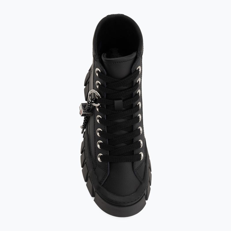 Női cipők Tommy Jeans Platform Sneaker Leather Mc black 5