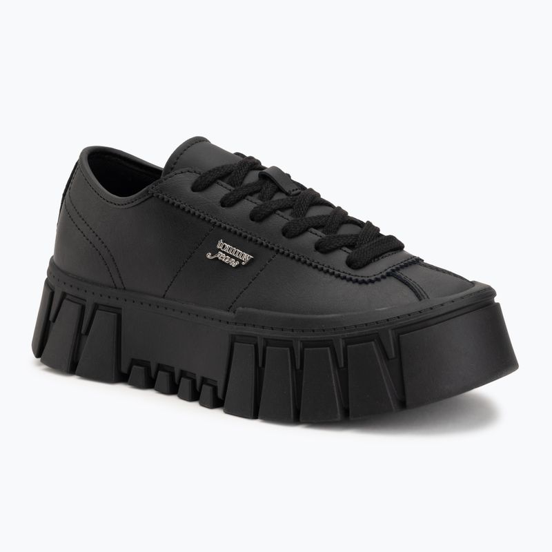 Női cipők Tommy Jeans Platform black